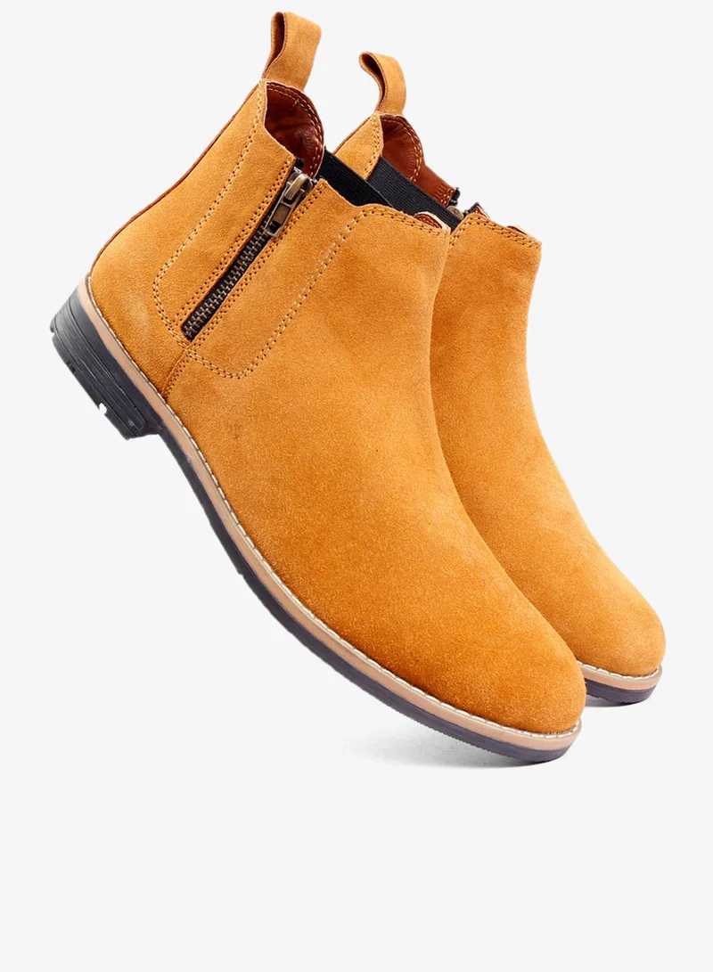 Bacca Bucci Tan Brewster Boots for Men | Best Price UAE