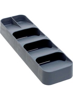 DECOBELLA 50809 Drawer 9 Compartment Cutlery Holder Anthracite  - Image 2