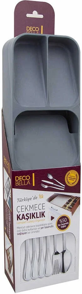 ديكوبيلا 50809 Drawer 9 Compartment Cutlery Holder Anthracite