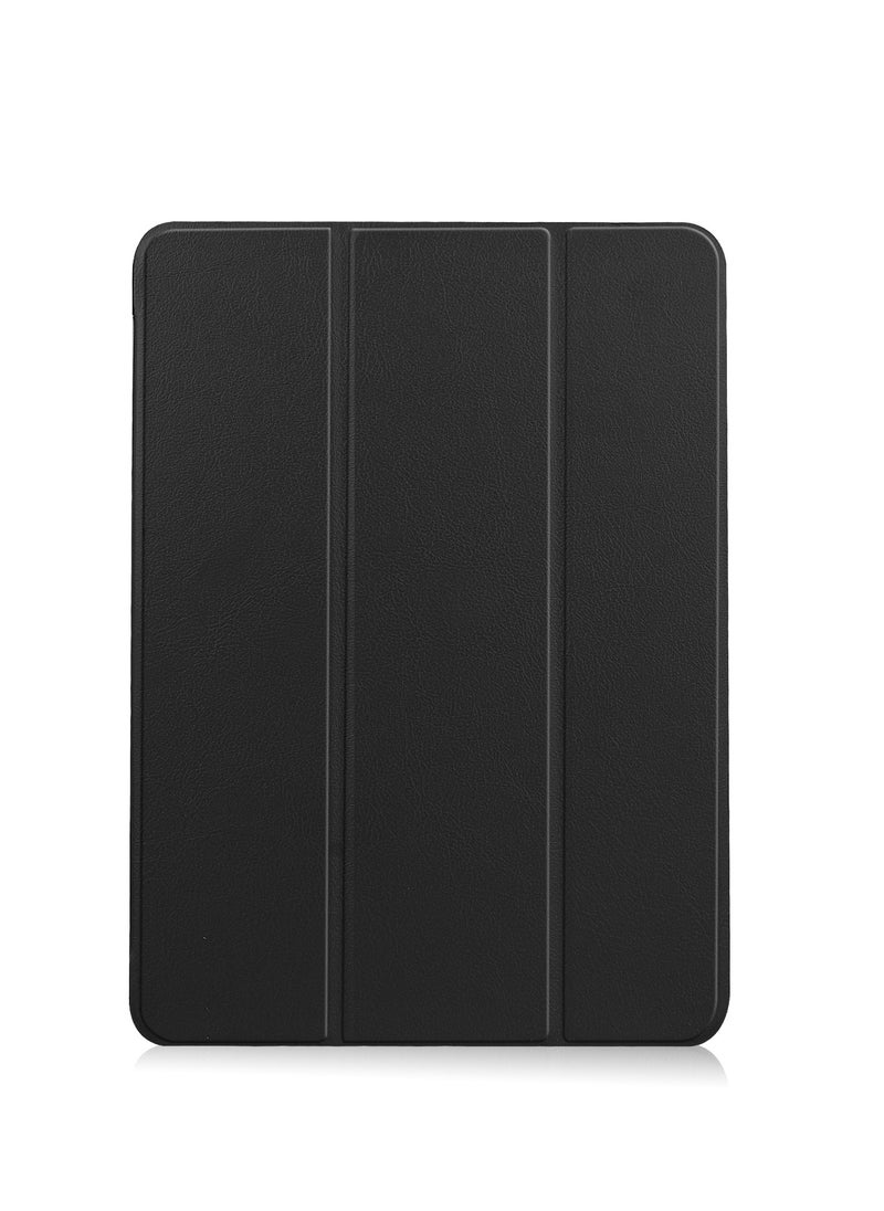 Case for IPad Air 11 Inch 2024 Released Slim Stand Hard Back Shell Protective Cover with Auto Sleep Wake Feature for IPad Air 11 Inch Tablet (Black)