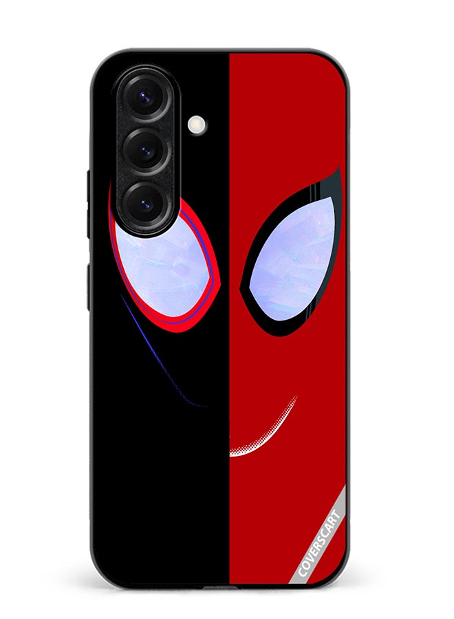 VR CREATIVE Protective Case Cover For Samsung Galaxy S25 Spiderman Design Multicolour