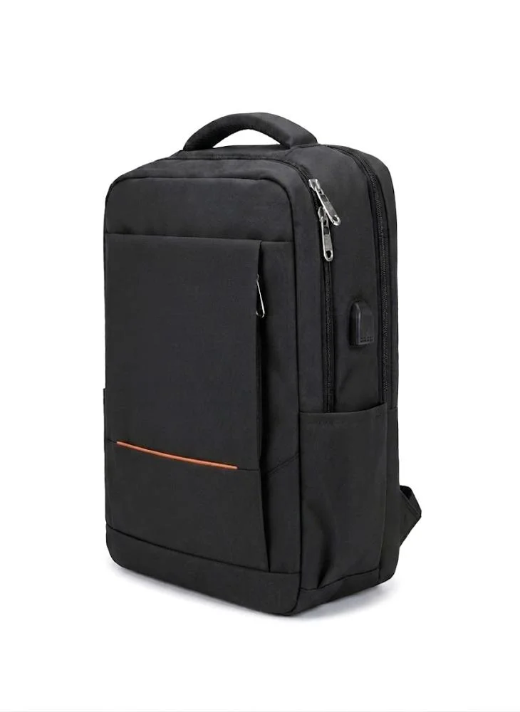 Viny Viny Men's Laptop Backpack – Business Bag with USB Charging Port – Fits 13-inch Laptop – College, Office & Travel – Army Green, Black, Blue, Grey