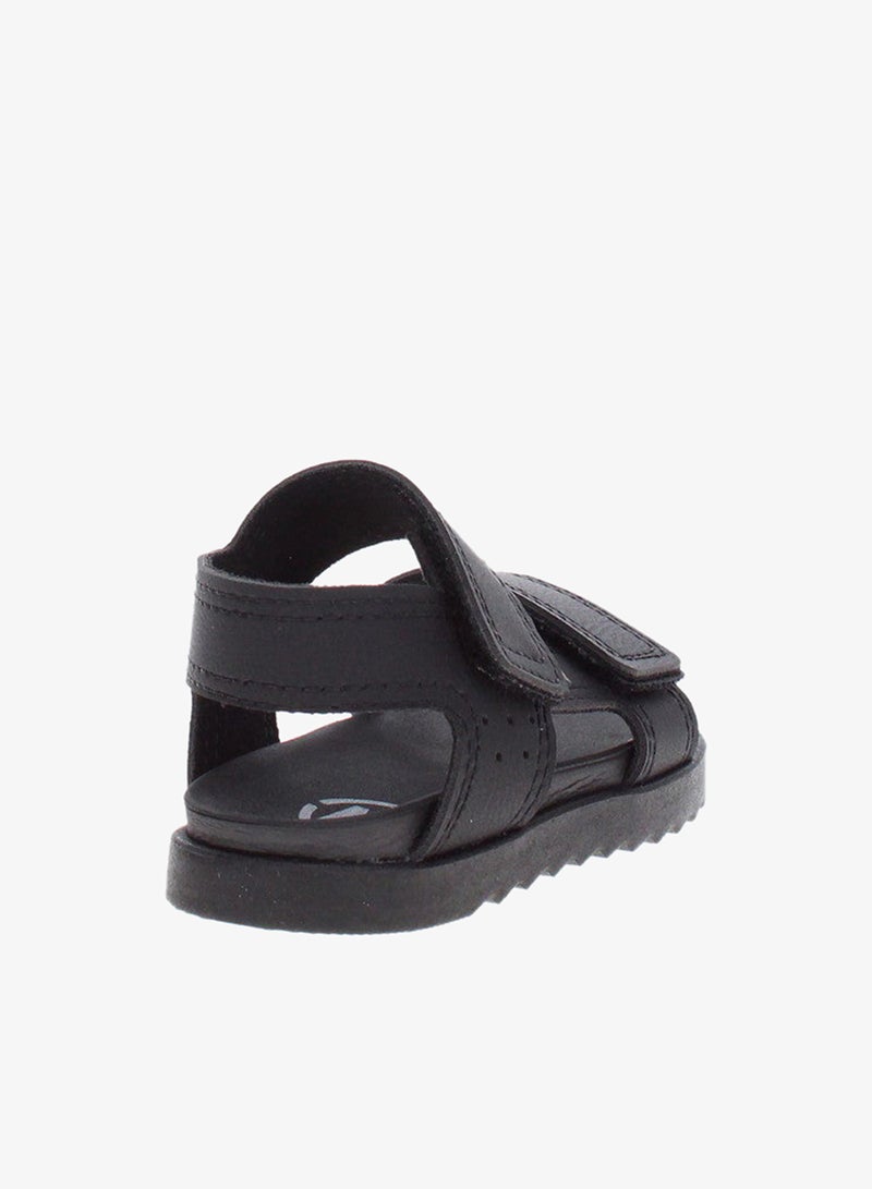 Molekinho Infant Boys Sandals With Back Strap Black | Made In Brazil - Image 3