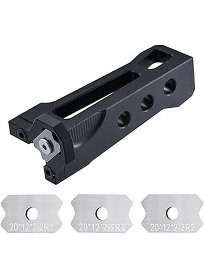 4 Pieces Hand Planer Set Manual Wood Planer For Surface Smoothing Chamfering Ergonomic Handle Woodworking Block Plane Furniture Edge Trimming - Image 1