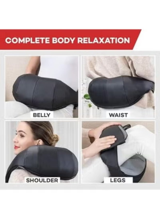 Neck & Back Massage Belt – Powerful Relaxation Device with Red Light Therapy – 3-Speed Modes & 8 Deep Massage Nodes – Ideal for Daily Pain Relief - Image 4