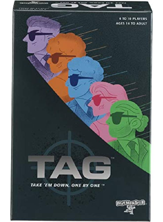 PlayMonster Tag Liveaction Elimination Competition Eliminate Your Target Until You'Re The Last One Standing 410 Players Ages 14+ - Image 1
