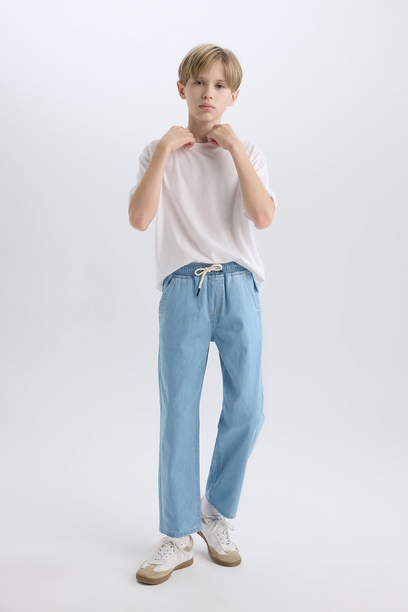 DeFacto Boy Straight Fit Straight Leg Jeans - Image 4