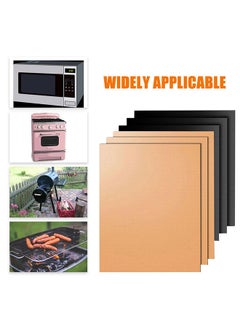 NIBEMINENT 2-Piece Non-Stick Barbecue Mesh Grill Mat Set Black  - Image 2