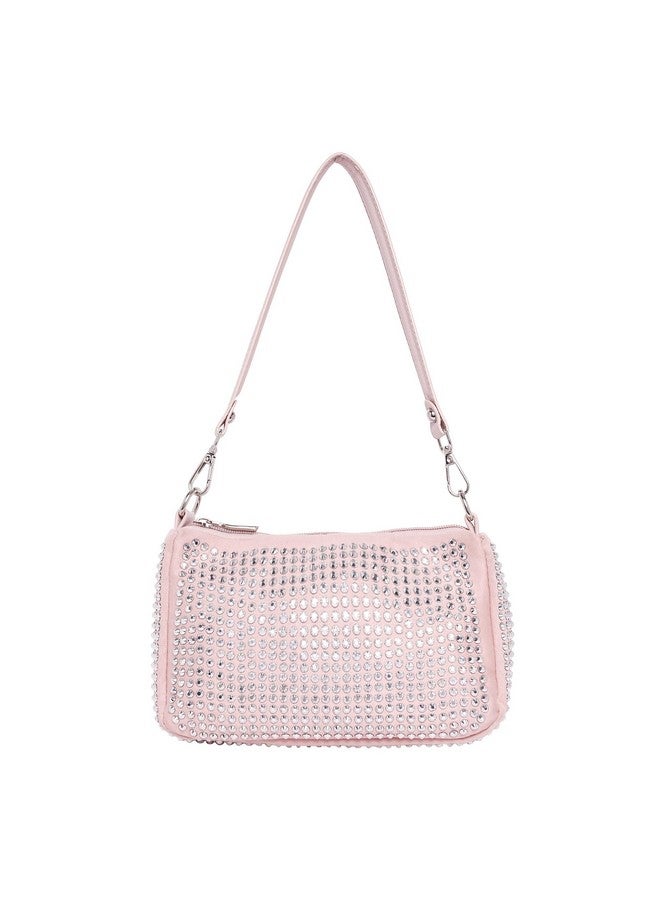 LINO PERROS Lino Perros Womens Soft Pink Shoulder Bag  - Image 1