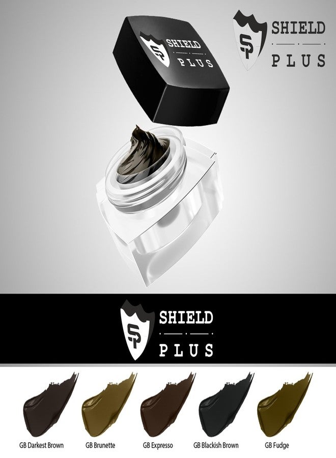 Shield Plus GB Darkest Brown Pigment - Professional Permanent Makeup Ink for Eyebrows & Eyeliner - High Retention, Smooth Application, Long-Lasting PMU Color - Image 3