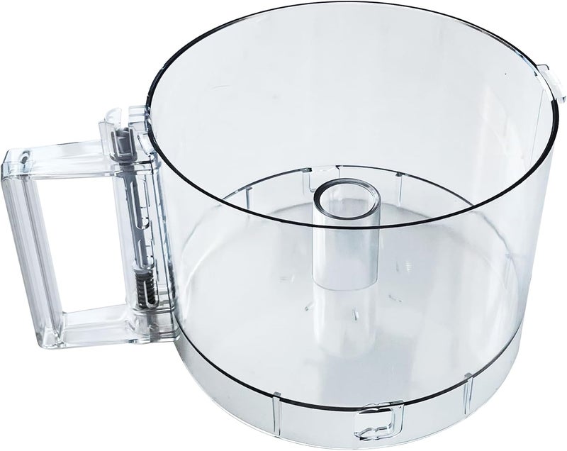 Vanshly 7-Cup Food Processor Work Bowl Compatible with Cuisinart DLC-10 Series,FP-631AGTX-1,NOTE:This bowl features 2 tabs on the top rim of the workbowl - Image 1