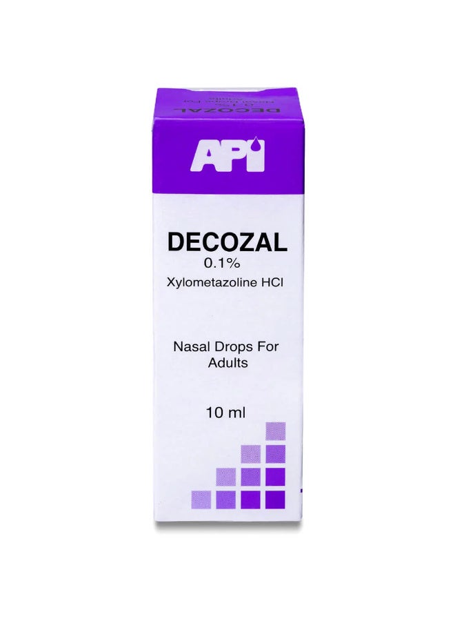 Decozal 0.1% Nasal Drop 10 ml - Image 3