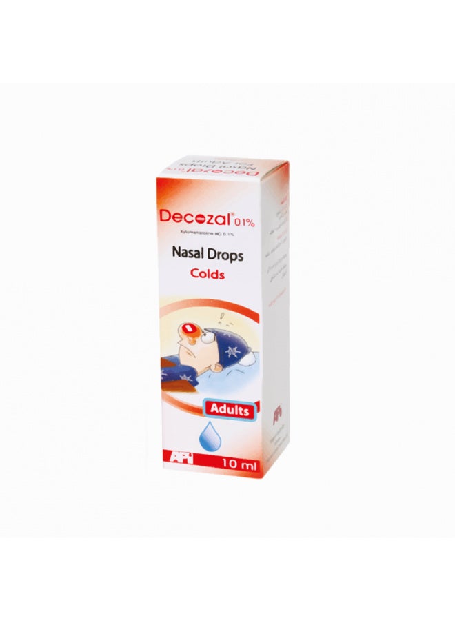 Decozal 0.1% Nasal Drop 10 ml - Image 2