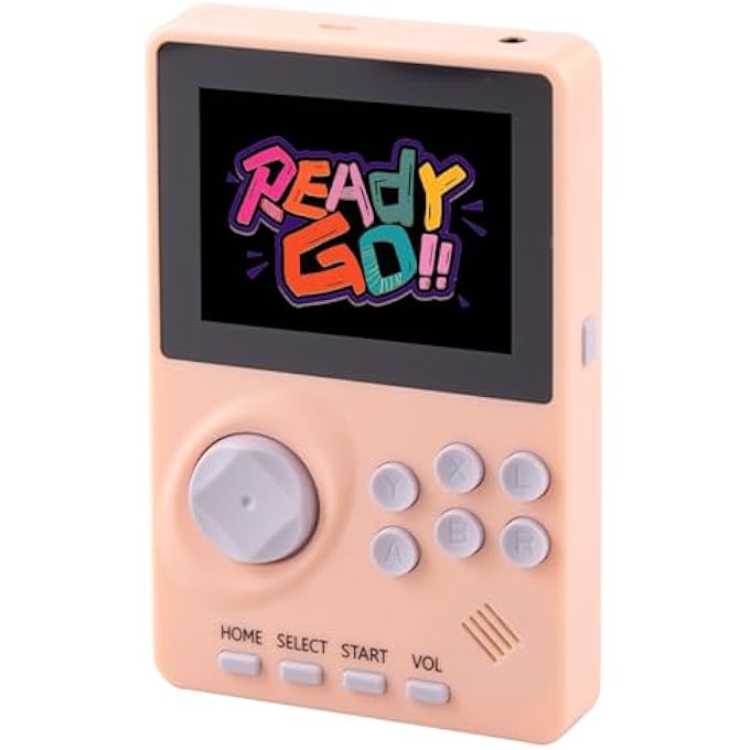 KIDS HANDHELD VIDEO GAME CONSOLE BUILT IN 100 16-BIT GAMES, HANDHELD RETRO GAMING CONSOLE, TRAVE-FRIENDLY GAME CONSOLE, 2.8" COLOR SCREEN, RECHARGEABLE BATTERY, HANDHELD GAME CONSOLE FOR BOY GIRL - Image 1