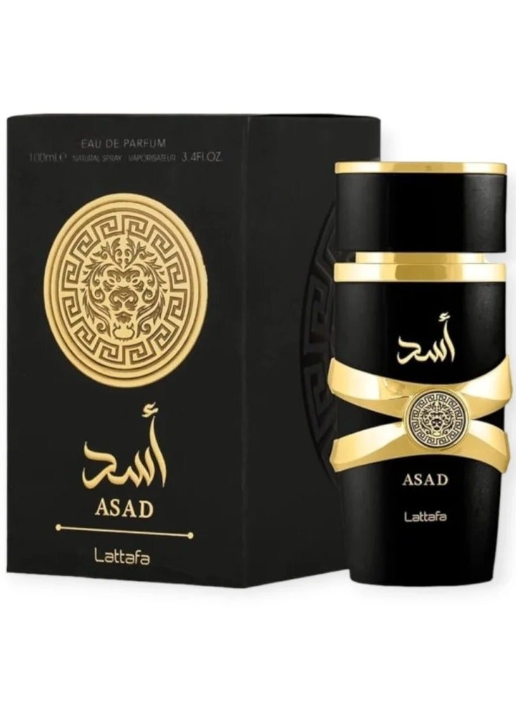 Lattafa Asad Perfume for Men by Lattafa Eau de Parfum 100ml - Image 1