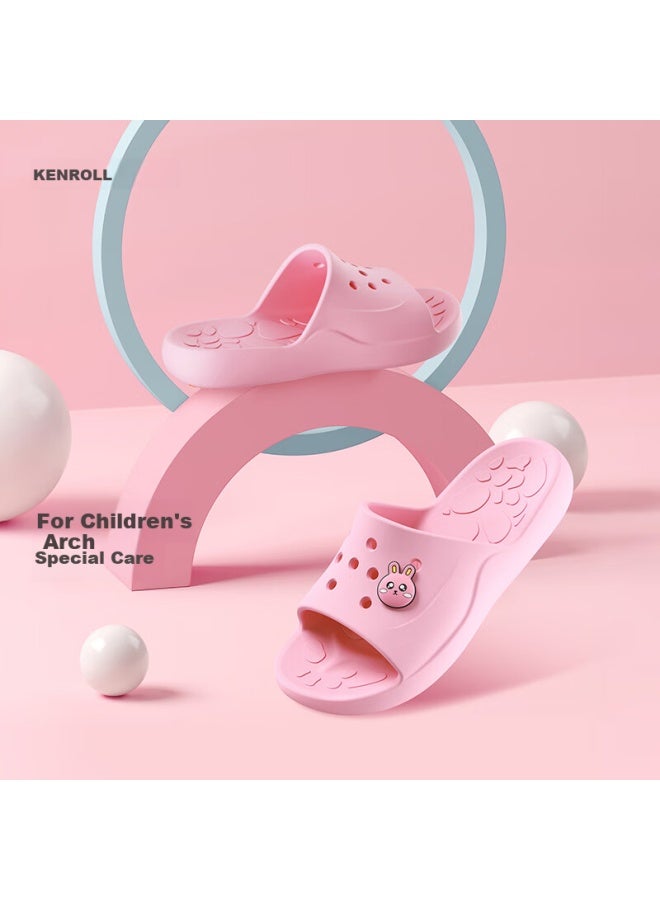 Kenroll Children's Bathroom Non-slip Slippers, Summer Indoor Outdoor Shower Cartoon Sandals For Home Use - Image 2