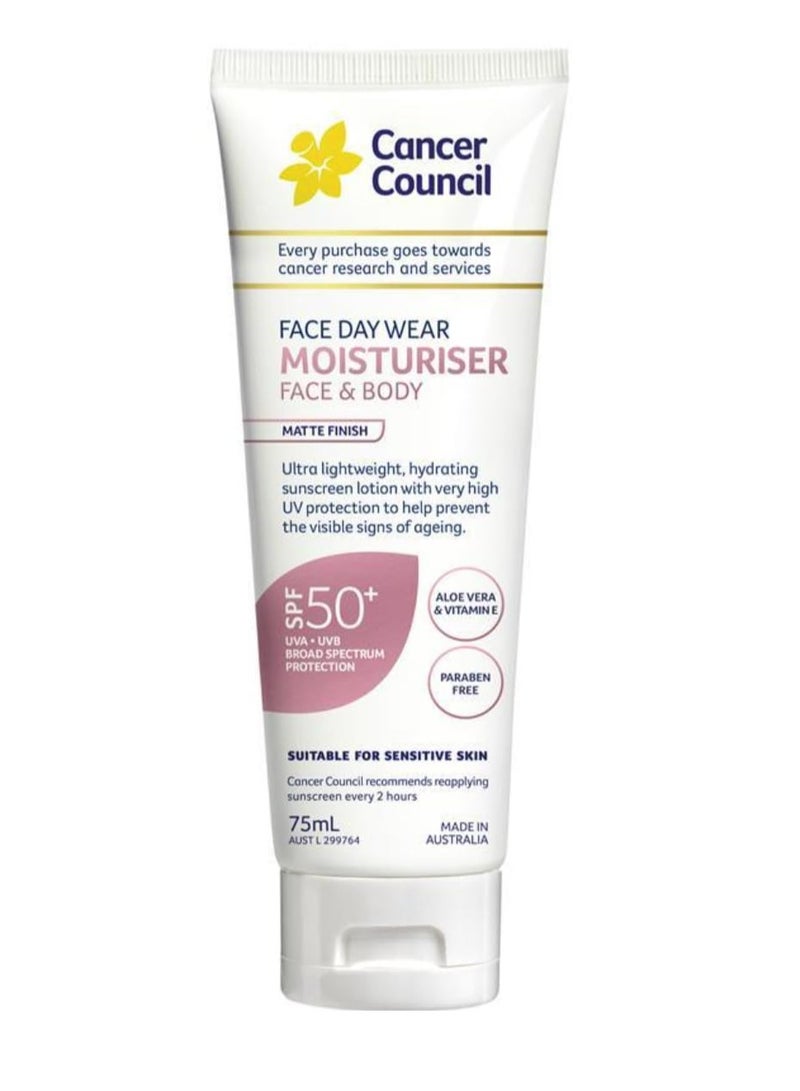 كانسر كاونسيل مرطب ملابس النهار للوجه من مجلس السرطان SPF50+  - Image 1