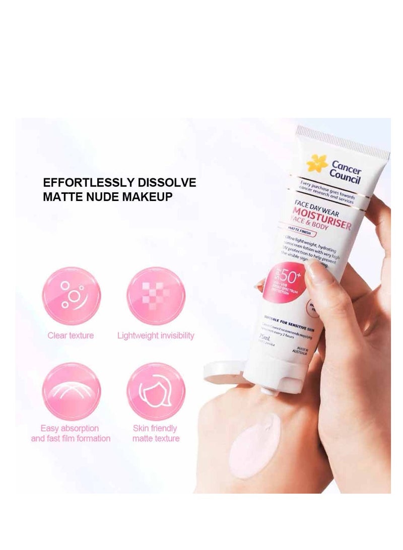 كانسر كاونسيل مرطب ملابس النهار للوجه من مجلس السرطان SPF50+  - Image 4