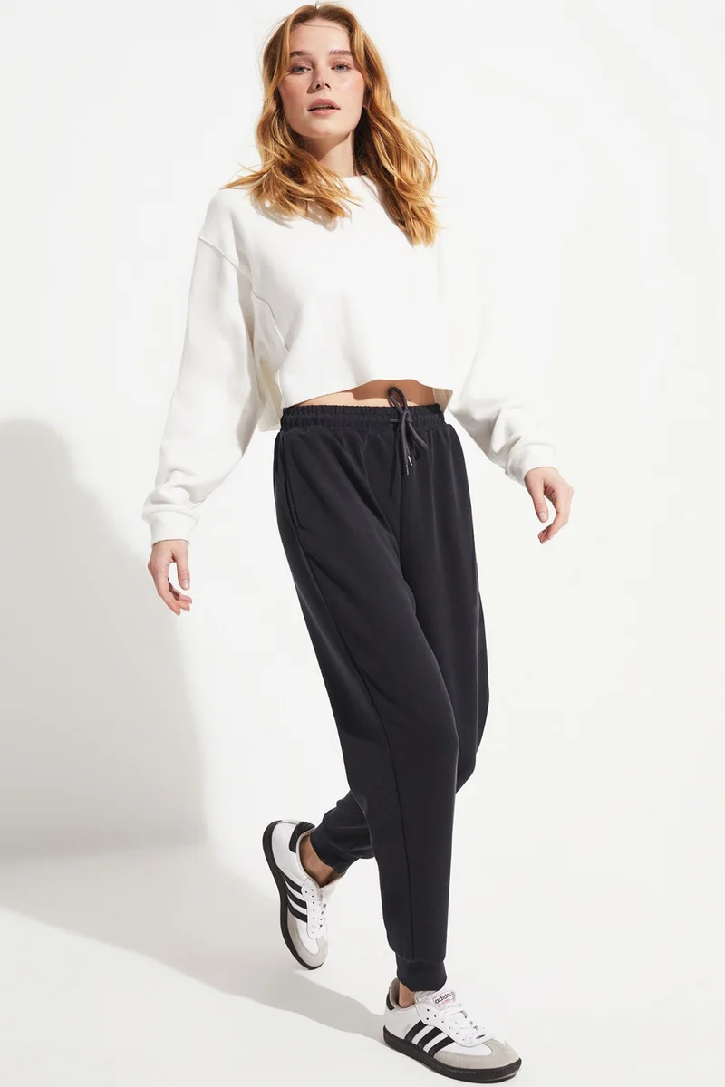 JUNE Women's Modal Blend Relaxed Cut Basic Jogger Sweatpants