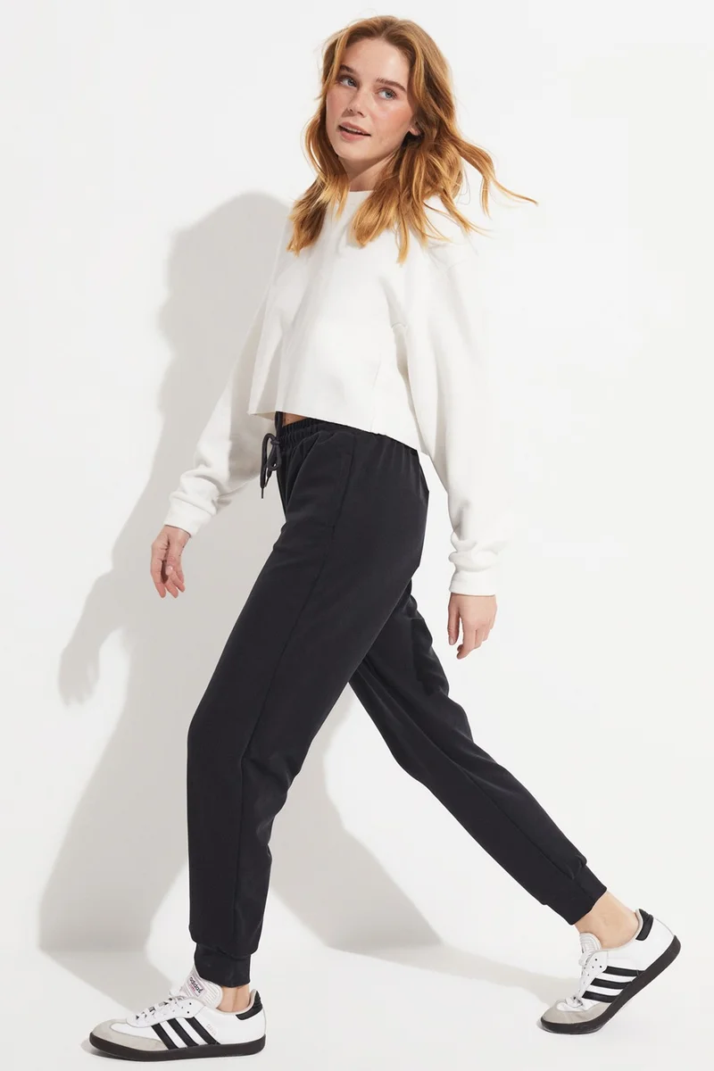 JUNE Women's Modal Blend Relaxed Cut Basic Jogger Sweatpants
