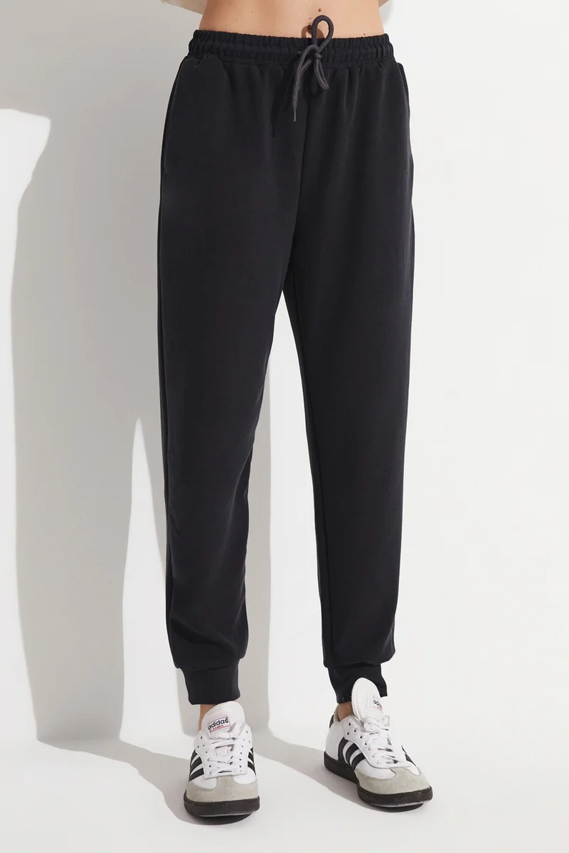 JUNE Women's Modal Blend Relaxed Cut Basic Jogger Sweatpants