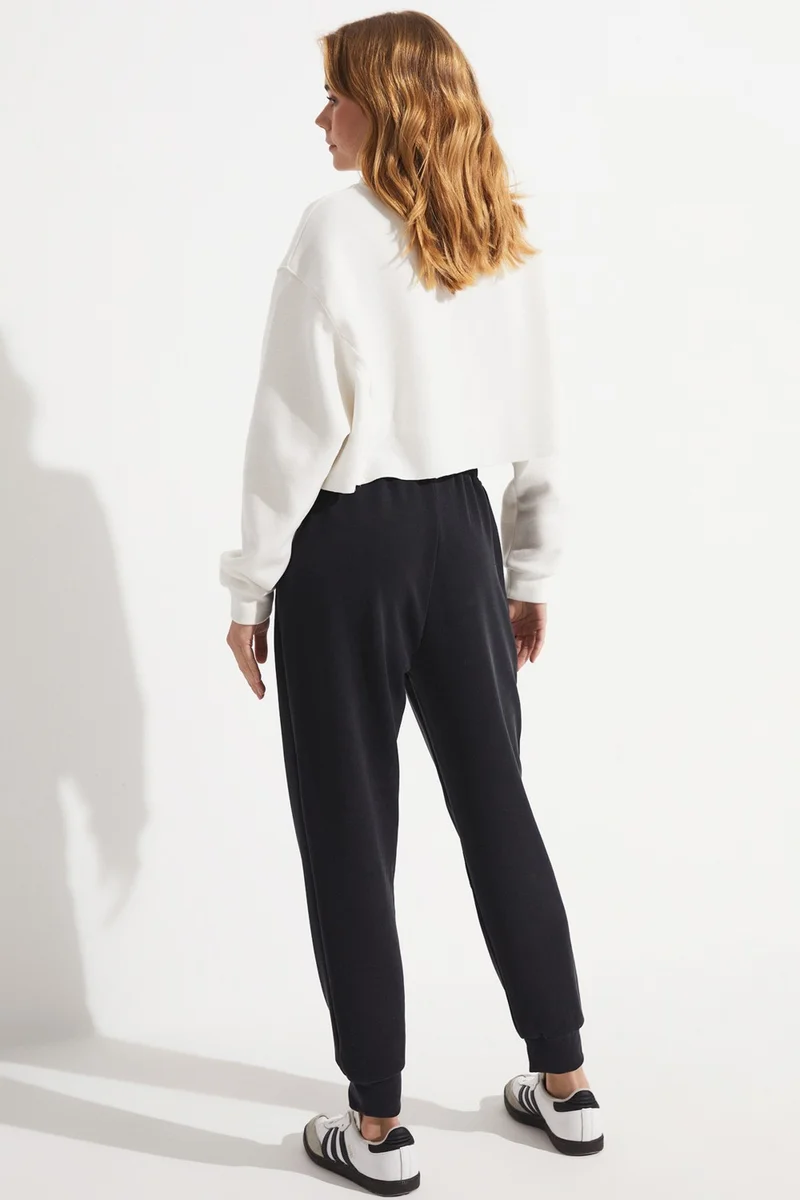 JUNE Women's Modal Blend Relaxed Cut Basic Jogger Sweatpants