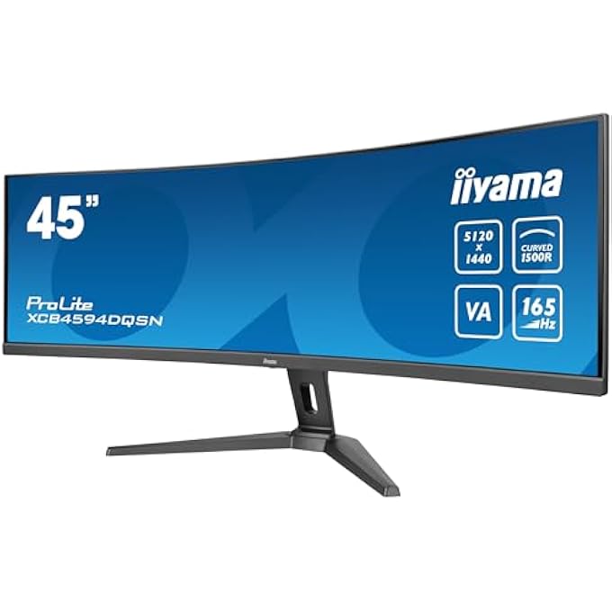 rayihni XCB4594DQSN-B1 MONITOR 44.5", VA, 5120X1440/165HZ, 2H1DP1TYPE-C, HAS - Image 3