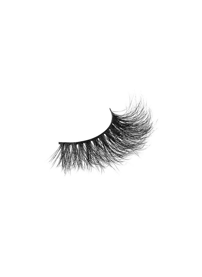 I Envy False Lashes Mink 3D Lashes Value Pack Real Mink Maximum Fluffy Wispy Luxury Glamorous Natural Look Reusable Eyelashes (01)