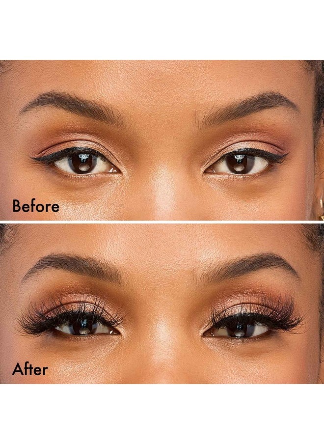 I Envy False Lashes Mink 3D Lashes Value Pack Real Mink Maximum Fluffy Wispy Luxury Glamorous Natural Look Reusable Eyelashes (01)