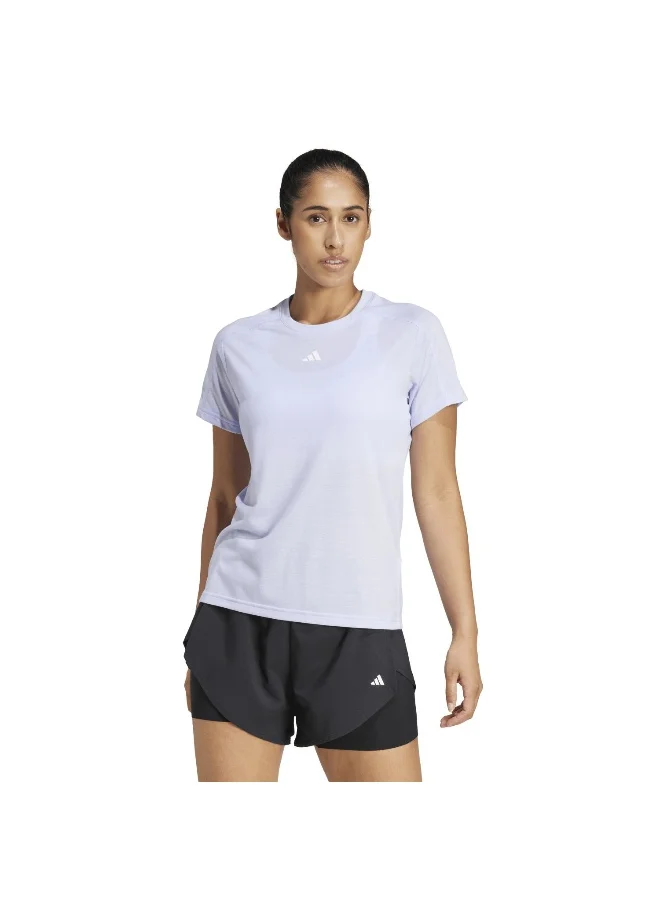 اديداس adidas aeroready workout essentials neck women t-shirt