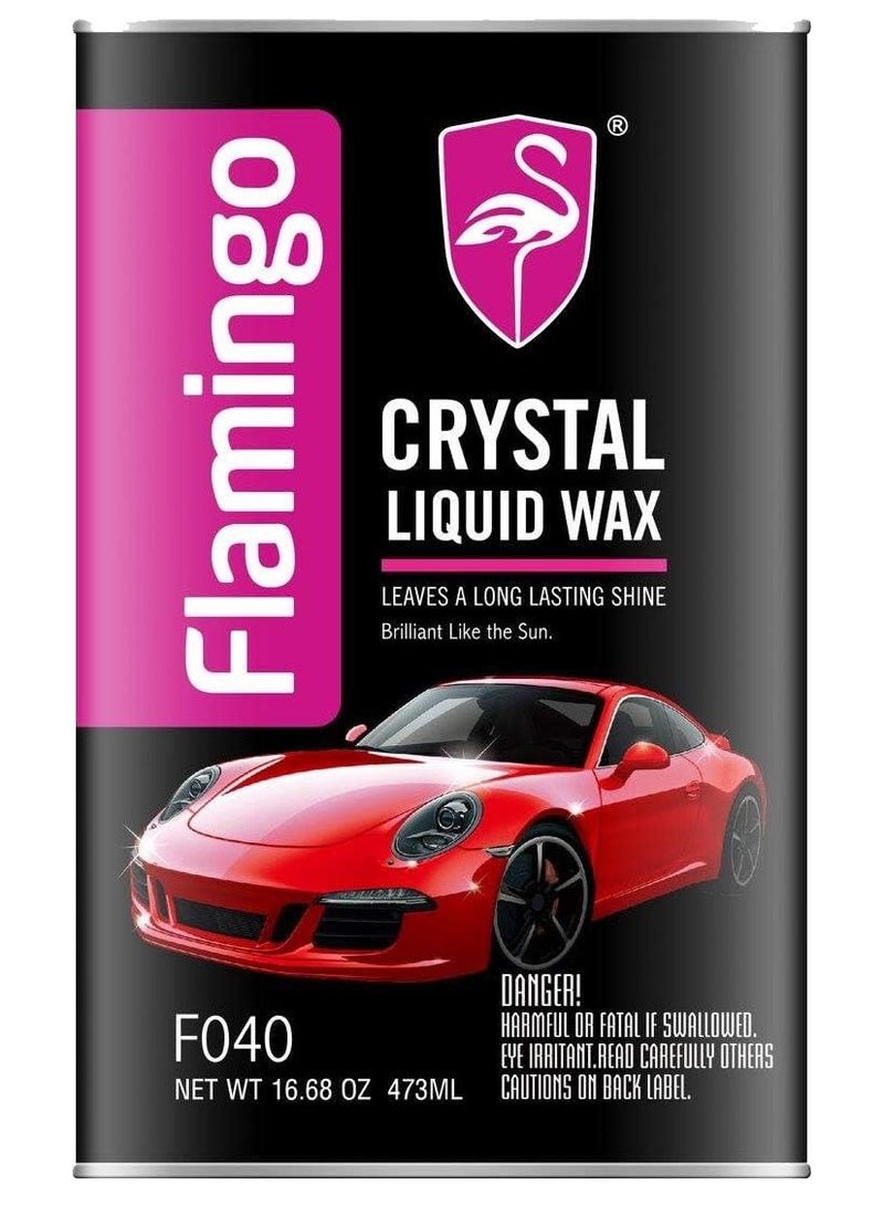Flamingo Crystal Liquid Wax 473 ML - Image 1