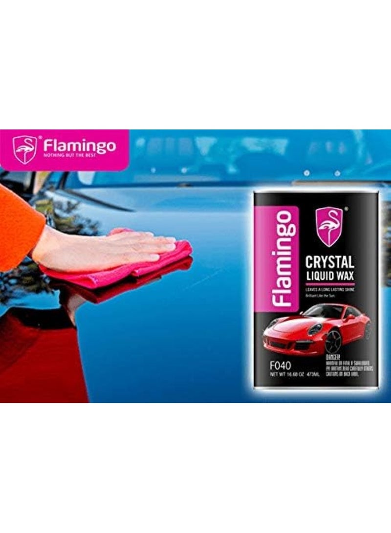 Flamingo Crystal Liquid Wax 473 ML - Image 3