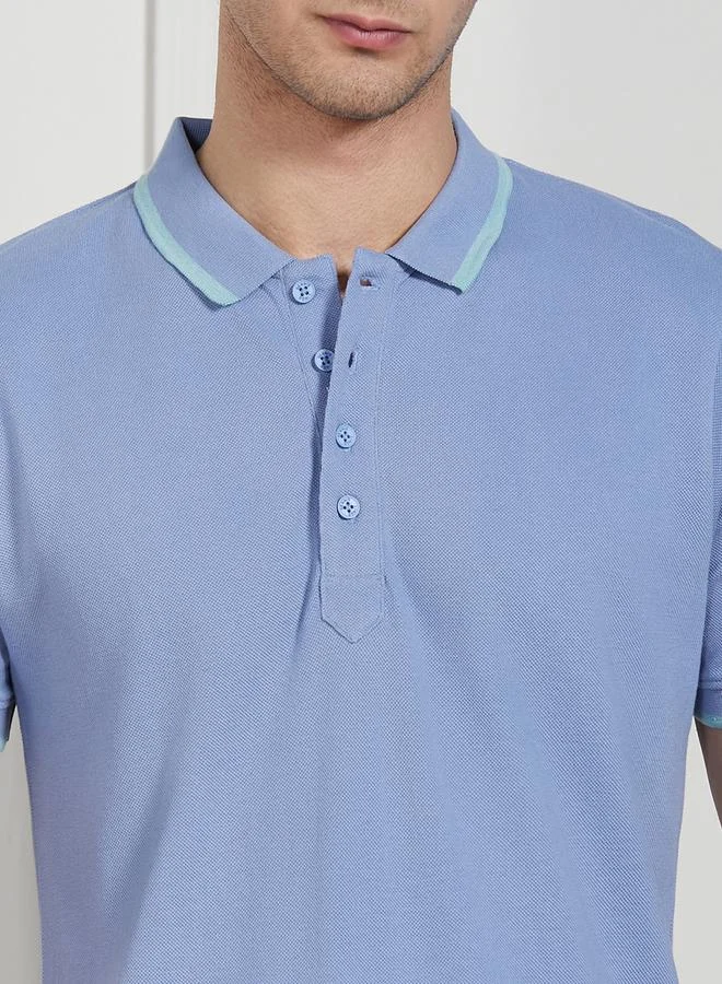 Dennis Lingo Cotton Regular Fit Polo by Styli