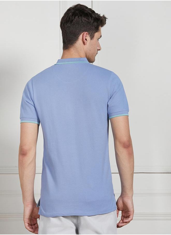 Dennis Lingo Cotton Regular Fit Polo by Styli  - Image 2