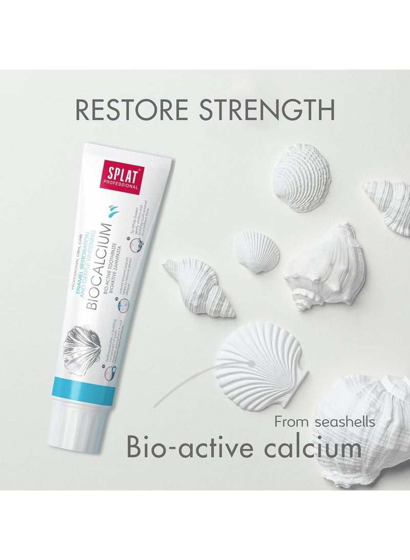 SPLAT Professional Biocalcium Natural toothpaste with Calcium for Strong & Sensitive Teeth 100ml - Image 5