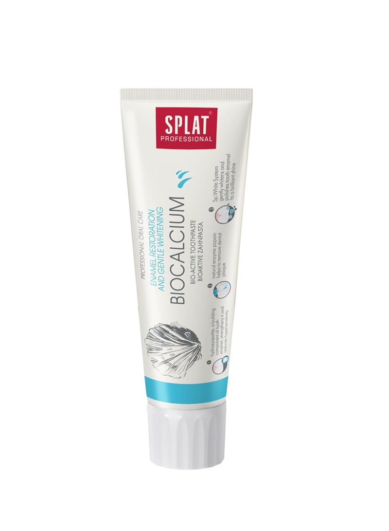 SPLAT Professional Biocalcium Natural toothpaste with Calcium for Strong & Sensitive Teeth 100ml - Image 1