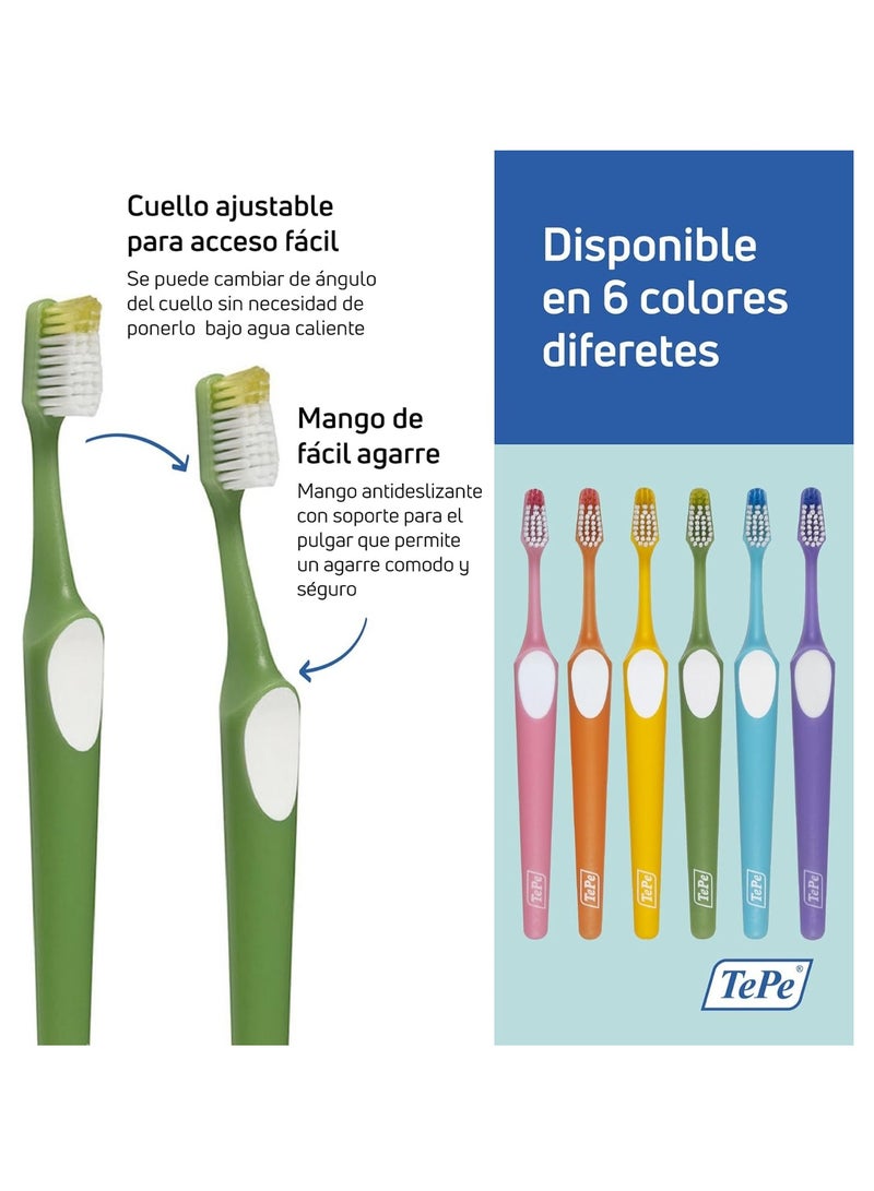 Tepe X-Soft Toothbrush for Adults with Tapered Head - Image 5