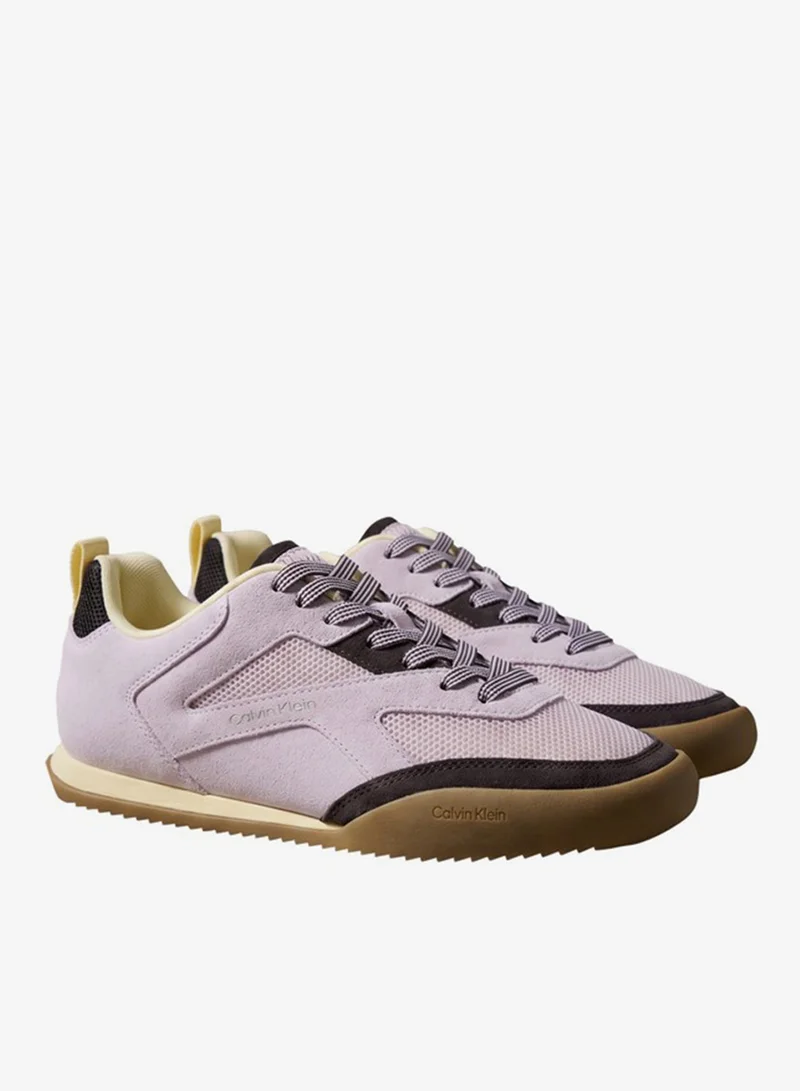 Calvin Klein  CK KAYLA - Suede Runner Trainers for Women | Best Price UAE