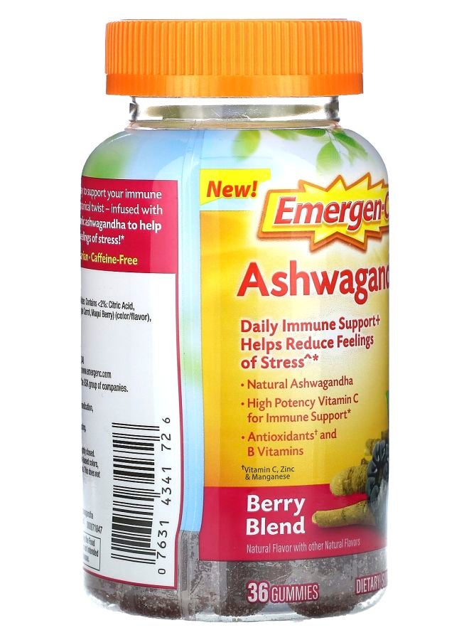 Emergen-C Ashwagandha Berry Blend 36 Gummies - Image 2