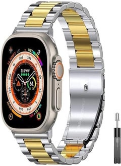 Next store Metal Band Compatible with Apple Watch Band 42-44-45-49 Series SE 6/5/4/3/2/1/7/8 Ultra Stainless Steel Strap for iWatch
