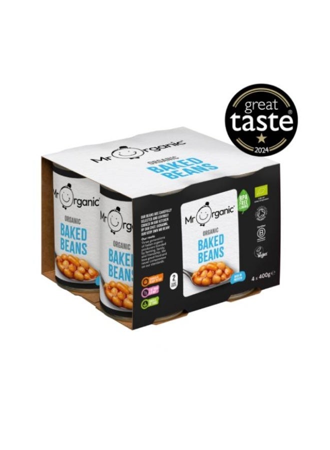 Baked Beans, 400g x 4, UK