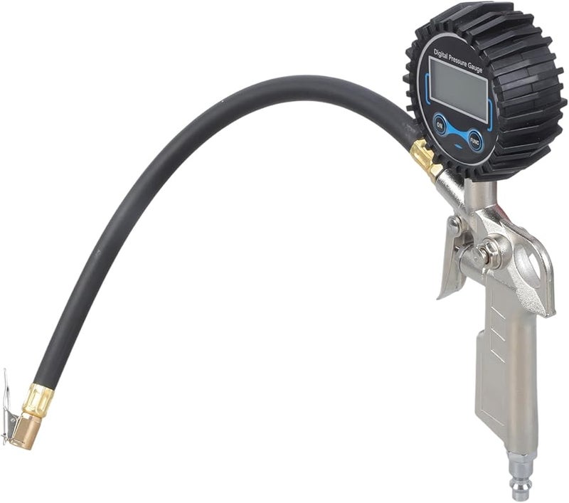 مقياس ضغط هواء الإطارات الرقمي للسيارات والشاحنات، مضخة نفخ مقاومة للماء، منظم هواء - Image 3