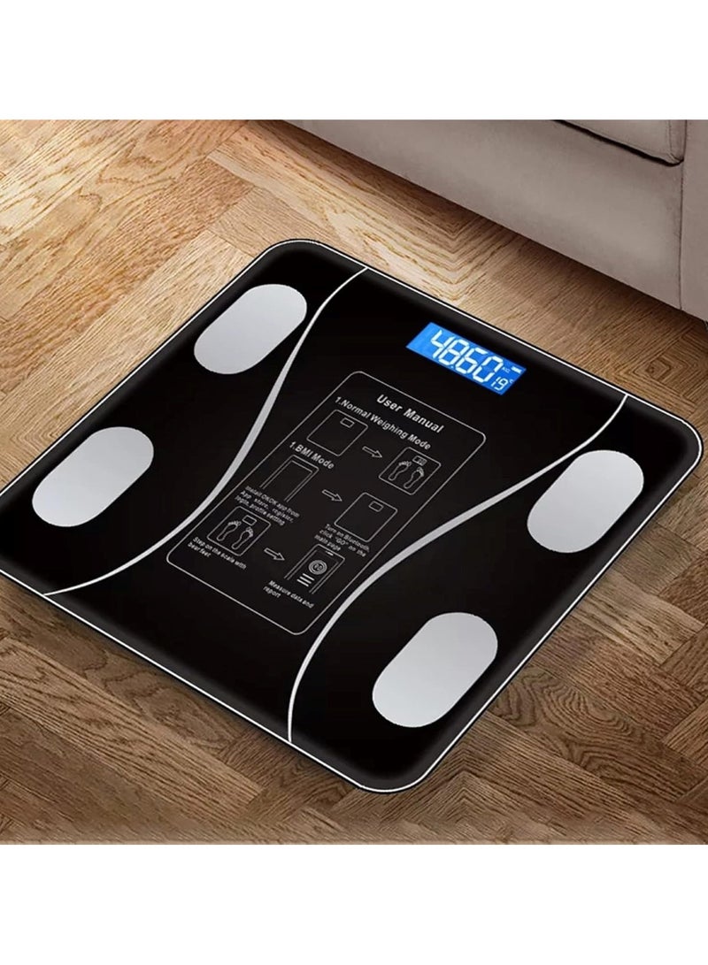 Huitich Bluetooth Body Fat Scale 26x26cm Smart Health Scale - Image 2