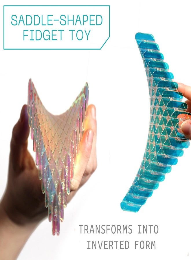 Morf Cyber Taco Fidget Toy - Flexible 3D Sensory Toy for Kids, Teens, and Adults - Compact, Quiet, Stress and Anxiety Relief, Focus - Great Gift for Play, School, Desk, Work, Classroom and Office - Image 2