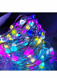 LEDs String Lights USB Fairy Lamp Colorful Decorative Hanging Lights Garden Patio Landscape Light Backyard Lighting for Wedding Party Outdoor Decor With Remote Control