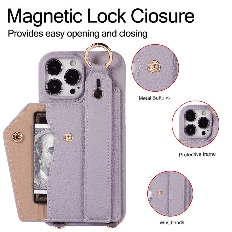غطاء واقي، مقاوم للصدمات لـ iphone11promax/iphone6، ملمس جلد حماية من السقوط للتخزين العملي للمدرسة للهدايا - Image 4