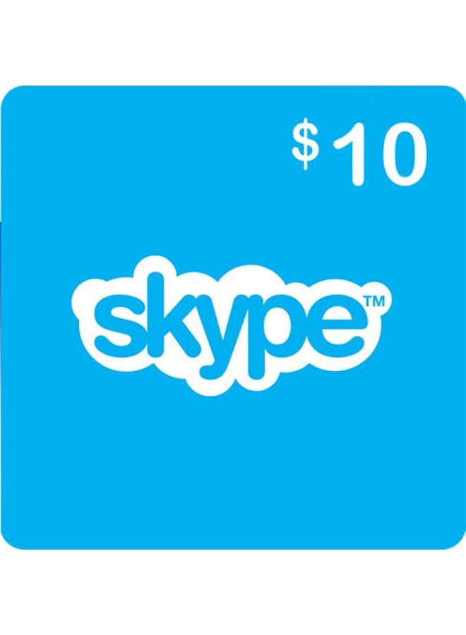Skype Digital Card 10 USD