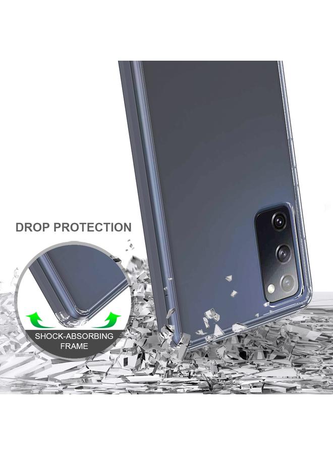 اس-توب جراب لهاتف Samsung Galaxy S20 FE مصنوع من مادة TPU المقاومة للخدش + جراب واقٍ من الأكريليك - Image 4