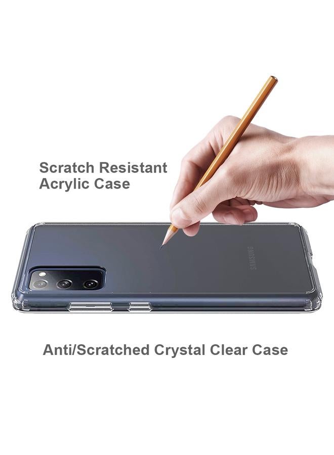 اس-توب جراب لهاتف Samsung Galaxy S20 FE مصنوع من مادة TPU المقاومة للخدش + جراب واقٍ من الأكريليك - Image 3