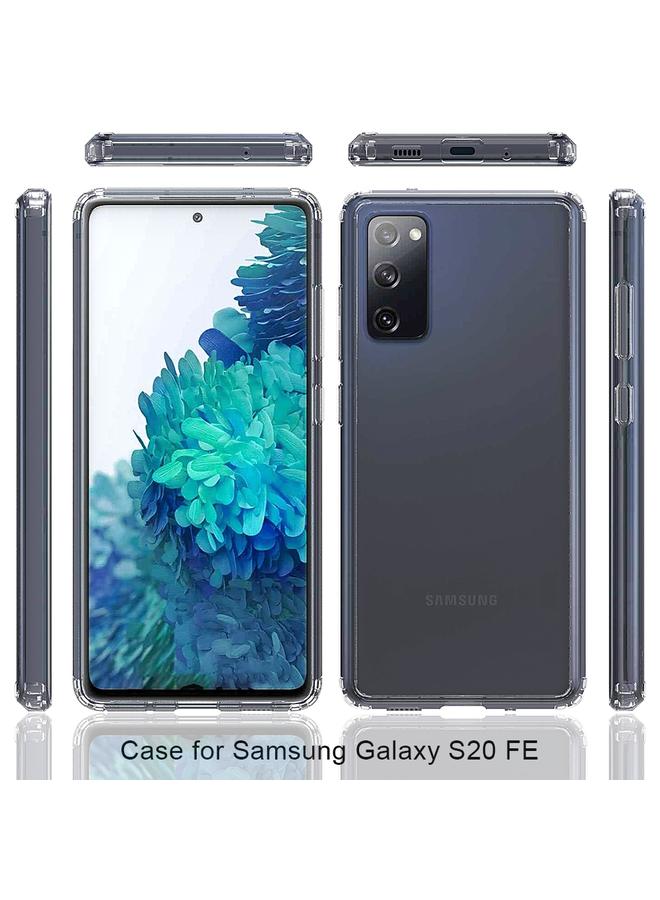 اس-توب جراب لهاتف Samsung Galaxy S20 FE مصنوع من مادة TPU المقاومة للخدش + جراب واقٍ من الأكريليك - Image 2